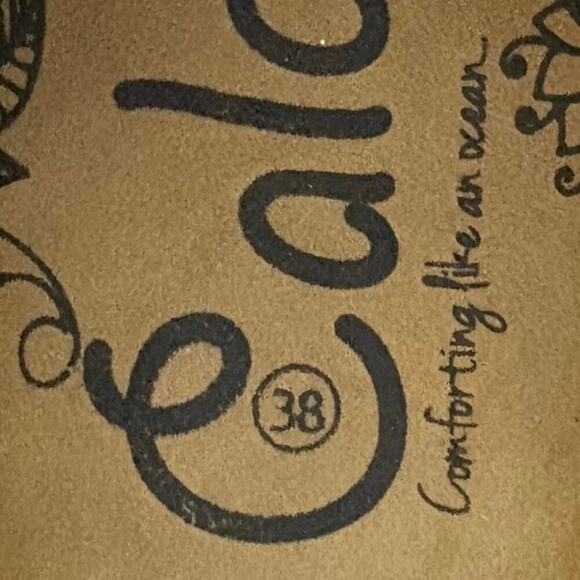 Calceo Comfort Clogs Sz 38(US 7.5–8)Hand Painted Floral Mary Jane Slip On Shoes - Picture 8 of 8